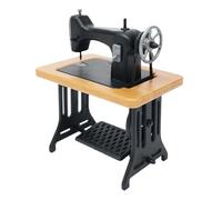 Miniatur-Nähmaschine | Miniatur-Nähmaschine für Möbel, Schneiderspielzeug, Maßstab 1:24, Zubehör, Vintage-Dekoration - Zubehör für symbolisches Spielen für Kinder im Vorschulalter