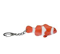 Miniblings Clownfisch Schlüsselanhänger Clownsfisch Fisch - Handmade Modeschmuck I I Anhänger Schlüsselring Schlüsselband Keyring