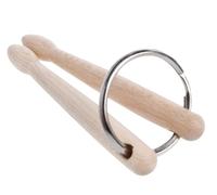 Miniblings Drum Sticks Schlüsselanhänger Schlagzeug Stöcke Trommel Schlägel Holz - Handmade Modeschmuck I I Anhänger Schlüsselring Schlüsselband Keyring