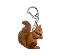 Miniblings Eichhörnchen Schlüsselanhänger Klettertier Kinder Hörnchen Tiere Braun - Handmade Modeschmuck I I Anhänger Schlüsselring Schlüsselband Keyring