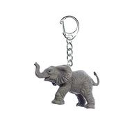Miniblings Elefant Dickhäuter Schlüsselanhänger - Handmade Modeschmuck I Anhänger Schlüsselring Schlüsselband Keyring - Elefant Dickhäuter