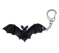 Miniblings Fledermaus Schlüsselanhänger Halloween Vampir - Handmade Modeschmuck I I Anhänger Schlüsselring Schlüsselband Keyring