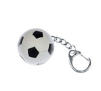 Miniblings Fußball Schlüsselanhänger Fußball Ball EM WM Sport Gummi - Handmade Modeschmuck I I Anhänger Schlüsselring Schlüsselband Keyring