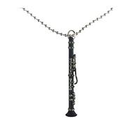 Miniblings Klarinette Musik Halskette - Handmade Modeschmuck I Kette mit Anhänger Länge: 80cm - Klarinettistin + Box