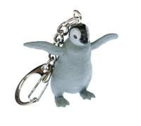 Miniblings Königspinguin Pinguin Antarktis Schlüsselanhänger - Handmade Modeschmuck I Anhänger Schlüsselring Schlüsselband Keyring - Königspinguin Pinguin Antarktis