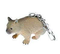 Miniblings Wombat Schlüsselanhänger Australien 6cm - Handmade Modeschmuck I I Anhänger Schlüsselring Schlüsselband Keyring