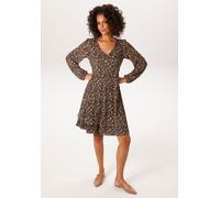 Minikleid ANISTON CASUAL, Damen, Gr. 46, N-Gr, bunt (oliv,, hellgrün, malve, beere, weiß), Single Jersey, Obermaterial: 100% Polyester. Futter: 100% Polyester, Strukturmuster, bedruckt, geblümt, figur