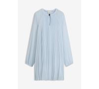 Minikleid aus feinem Chiffon mit Plisseé 38