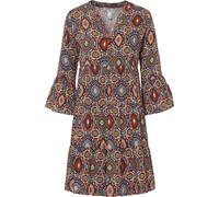 Minikleid aus fließender Viskose 34