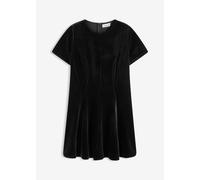 Minikleid aus softem Samt 42