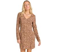 Minikleid BILLABONG "Your Time", Damen, Gr. S, braun (espresso), Obermaterial: 60% Baumwolle, 40% Viskose., Kleider Minikleid (36640021-S) espresso