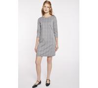 Minikleid HAILY’S "SH P DR Fr44anzi", Damen, Gr. M (38), N-Gr, 6653 schwarz check, Web, Obermaterial: 97% Polyester, 3% Elasthan, kariert, kurz, Rundhals, Kleider Minikleid, Sommerkleid (88388818-M) 6