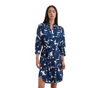 Minikleid MARC O'POLO "aus bedruckter Viskose", Damen, Gr. 42, Normalgrößen, me16, Obermaterial: 100% Viskose, bedruckt, relaxed fit knielang, Manschette, Kleider Minikleid (94289465-42) me16