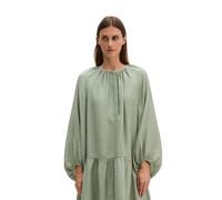 Minikleid MARC O'POLO "aus Viskose-Mix", Damen, Gr. 42, Normalgrößen, grün (fresh sage), Obermaterial: 83% Viskose, 17% Polyamid. Futter: 100% Viskose, unifarben, loose fit kurz, elastischer Bund, Kle