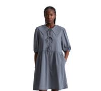 Minikleid MARC O'POLO DENIM "aus Baumwolle-Mix", Damen, Gr. L, Normalgrößen, light blau, Obermaterial: 50% Modal, 50% Baumwolle, kariert, regular fit knielang, Bündchen, Kleider Minikleid (74210144-L)
