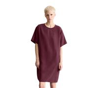 Minikleid MARC O'POLO DENIM "aus LENZING™ Lyocell", Damen, Gr. L, Normalgrößen, merlot rot, Obermaterial: 100% Lyocell, unifarben, regular fit kurz, Rundhals, normaler Saum, Kleider Minikleid (4114595