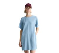Minikleid MARC O'POLO DENIM "aus LENZING™ Lyocell", Damen, Gr. M, Normalgrößen, blau dawn, Obermaterial: 100% Lyocell, unifarben, regular fit kurz, Rundhals, normaler Saum, Kleider Minikleid (92945411