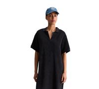 Minikleid MARC O'POLO DENIM "aus Organic Cotton", Damen, Gr. XS, Normalgrößen, schwarz (blau depths), Obermaterial: 100% Baumwolle, unifarben, regular fit knielang, normaler Saum, Kleider Minikleid (3