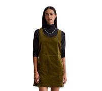 Minikleid MARC O'POLO DENIM "aus Organic Cotton Stretch", Damen, Gr. L, Normalgrößen, burnished logs, Obermaterial: 98% Baumwolle, 2% Elasthan; Futter: 100% Nicht verfügbar, unifarben, weit kurz, ohne