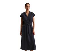 Minikleid MARC O'POLO DENIM "aus TENCEL™ Lyocell", Damen, Gr. XXL, Normalgrößen, blau (blau depths), Obermaterial: 100% Lyocell; Futter: 100% Nicht verfügbar, unifarben, relaxed fit wadenlang, Kurzarm