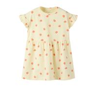 Minikleid NAME IT "NMFJUNNI SS DRESS BOX PB", Mädchen, Gr. 98, N-Gr, afterglow, Jersey, Obermaterial: 95% Baumwolle, 5% Elasthan, bedruckt, bequem, Rundhals, Kleider Minikleid (60973439-98) afterglow