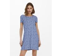 Only Bera Short Sleeve Dress Blau S Frau (Herstellerartikelnummer: 15131237-StrongBlue-S)