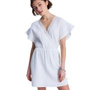 Minikleid ROXY "Bright Mornings Mini", Damen, Gr. S, US-Größen, coconut milk, Obermaterial: 100% Walkfrottier;, Kleider Minikleid (19145237-S) coconut milk