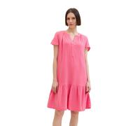 TOM TAILOR Damen Kurzes Kleid , carmine pink, 34