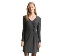 Denim Tom Tailor - Fitted Mini-Kleid mit Glitzer-Effekt black glitter - Gr. - L