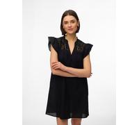 Vero Moda Line Kurzes Kurzarmkleid M Black