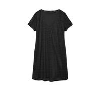 Minikleid VERO MODA "VMMAYA SS V NECK SHORT DRESS JRS VO", Damen, Gr. M, N-Gr, schwarz, Jersey, Obermaterial: 95% Polyester, 5% Elasthan, unifarben, regular fit ca. Mitte Oberschenkel, V-Ausschnitt, K