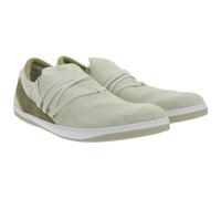 minimalistische GROUNDIES Barfußschuhe Osaka Herren Low-Top Sneaker mit TrueSense Sohle Schnür-Schuhe GND-280262-03 Beige 45