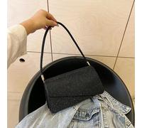 Minimalistische quadratische Handtasche für Frauen, neue sommerliche Mode einfarbige Schultertasche, lässige Tragetasche, Vintage Umhängetasche