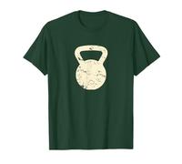 Minimalistisches Kettlebell Workout T-Shirt Kettle-Bell Fanatic T-Shirt