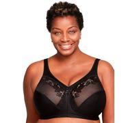 Glamorise Damen 1003 Minimizer Bra, Schwarz, 80D