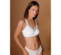 Minimizer-BH NATURANA "Minimizer", Damen, Gr. 100, Cup D, weiß, Obermaterial: 81% Polyamid, 19% Elasthan. Einsatz: 92% Polyamid, 8% Elasthan, leicht glänzend, unifarben, bequem, BHs Minimizer-BH, mit