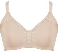 Minimizer-BH NATURANA, Damen, Gr. 75, Cup B, beige (light beige), Obermaterial: 81% Polyamid, 19% Elasthan. Spitze: 64% Polyamid, 36% Elasthan, unifarben, feminin, bequem, BHs, mit Side Smoother Effek