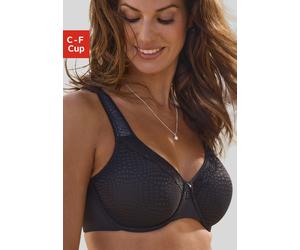 Minimizer-BH NUANCE, Damen, Gr. 105, Cup C, schwarz, Microtouch, Obermaterial: 89% Polyamid, 11% Elasthan, BHs Minimizer-BH, mit Bügel und leicht gefütterten Trägern - auch ideal für große Größen (931