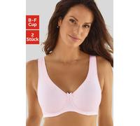 NUANCE Minimizer-BH Damen puder+weiß Gr.105D