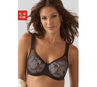 Minimizer-BH NUANCE Gr. 80, Cup F, rosa (schwarz, hellrosa) Damen BHs (88546323-80) schwarz, hellrosa