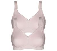 Minimizer-BH SUSA "2er Pack Minimizer BH Milano", Damen, Gr. 90, Cup C, beige (nude nude), Stoff, Obermaterial: 80% Polyamid PA. 17% Elasthan EL. 3% Baumwolle CO., BHs Minimizer-BH (29776556-90) nude 