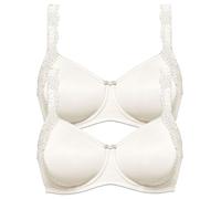 Minimizer-BH SUSA "2er Pack Minimizer BH mit Bügel London", Damen, Gr. 100, Cup D, beige (champagner champagner), Obermaterial: 77% Polyamid PA. 23% Elasthan EL., BHs Minimizer-BH (14460633-100) champ