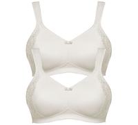 Minimizer-BH SUSA "2er Pack Minimizer BH ohne Bügel London", Damen, Gr. 80, Cup G, beige (champagner champagner), Stoff, Obermaterial: 76% Polyamid PA. 24% Elasthan EL., BHs Minimizer-BH (56222604-80)