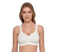 Minimizer-BH SUSA "London", Damen, Gr. 70, Cup D, weiß (ivory), Obermaterial: 76% Polyamid, 24% Elasthan, unifarben, BHs Minimizer-BH, vorgeformte Cups, Spitze, blickdicht, elastisch (74551306-70) ivo