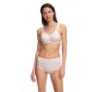 Susa Minimizer-BH London – bügellos, seitliche Spitze, gepolsterte Träger – 90D rosa (soft peach)
