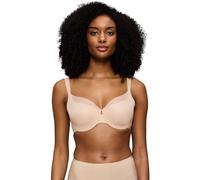 Minimizer-BH TRIUMPH "Body Make-Up Illusion Curve", Damen, Gr. 95, Cup E, beige, Microtouch, Obermaterial: 80% Polyamid, 20% Polyester, Basic, BHs Minimizer-BH, verkleinert die Brust optisch, breite T