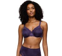 Minimizer-BH TRIUMPH "Ladyform Soft", Damen, Gr. 90, Cup C, lila (royal lila), Microtouch, Obermaterial: 50% Polyamid, 41% Polyester, 9% Elasthan, BHs Minimizer-BH, verkleinert die Brust optisch um ei