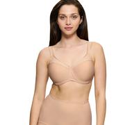 Triumph Modern Soft+Cotton Bügel-BH, Minimizer neutral beige - 85C