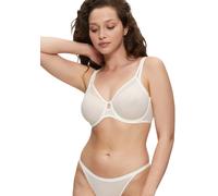 Triumph Damen Minimizer-BH Signature Sheer W01 EX Tüll ecru/weiß 85F