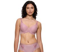 Minimizer-BH TRIUMPH "Wild Azalea Florale", Damen, Gr. 80, Cup G, blossom kiss, Microtouch, Obermaterial: 71% Polyamid, 26% Elasthan, 3% Polyester, körpernah, BHs Minimizer-BH, Spitzendetails, Satin-J